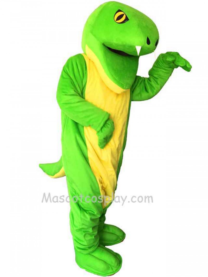 New Green Snake Mascot Costume