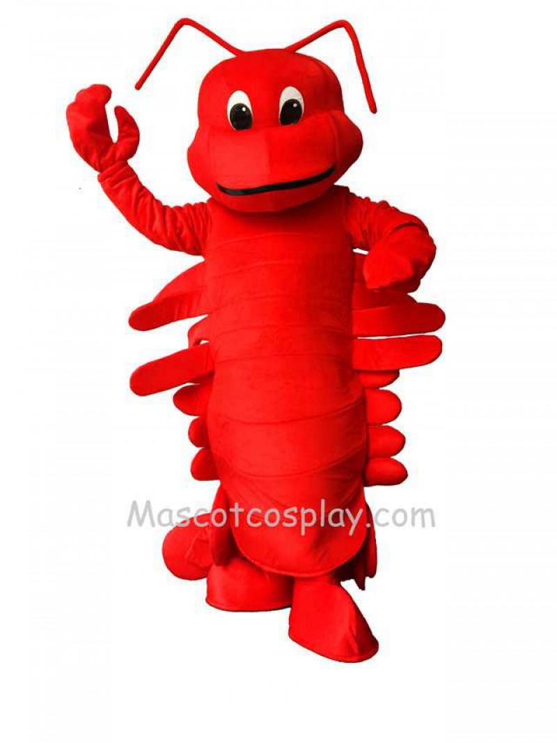 Red Cartoon Lobster Adult Funny Mascot Costume