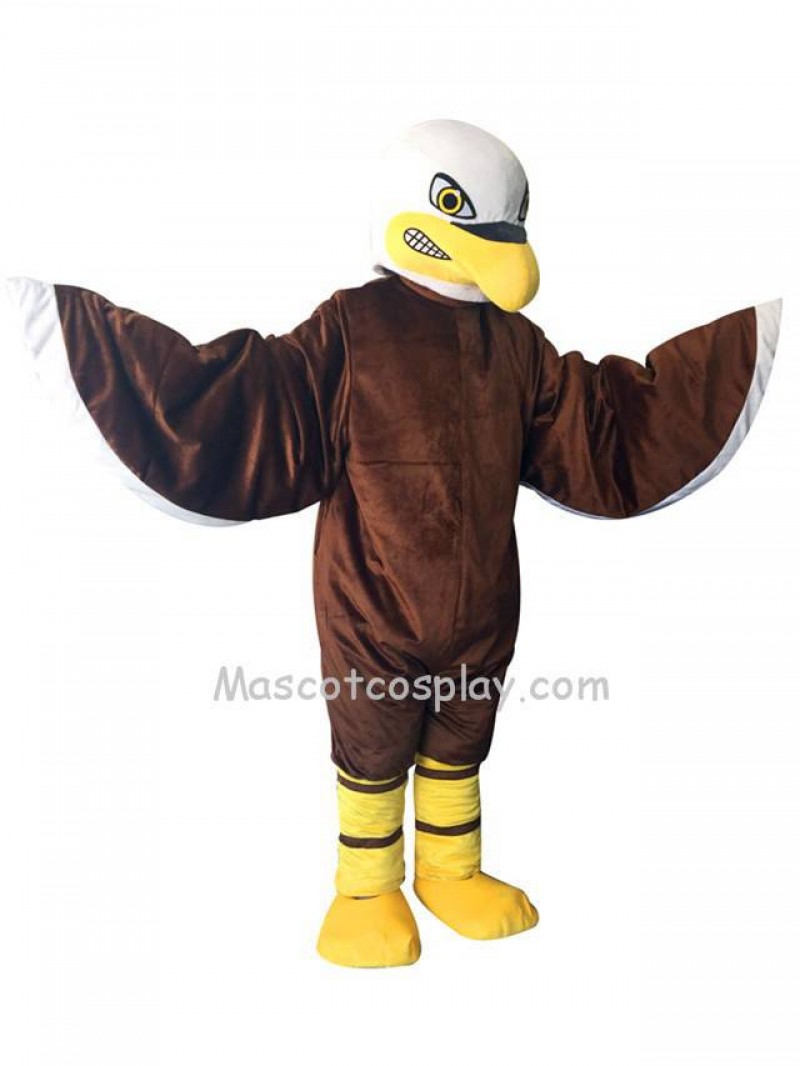 New Brown Fierce Eagle Costume Mascot