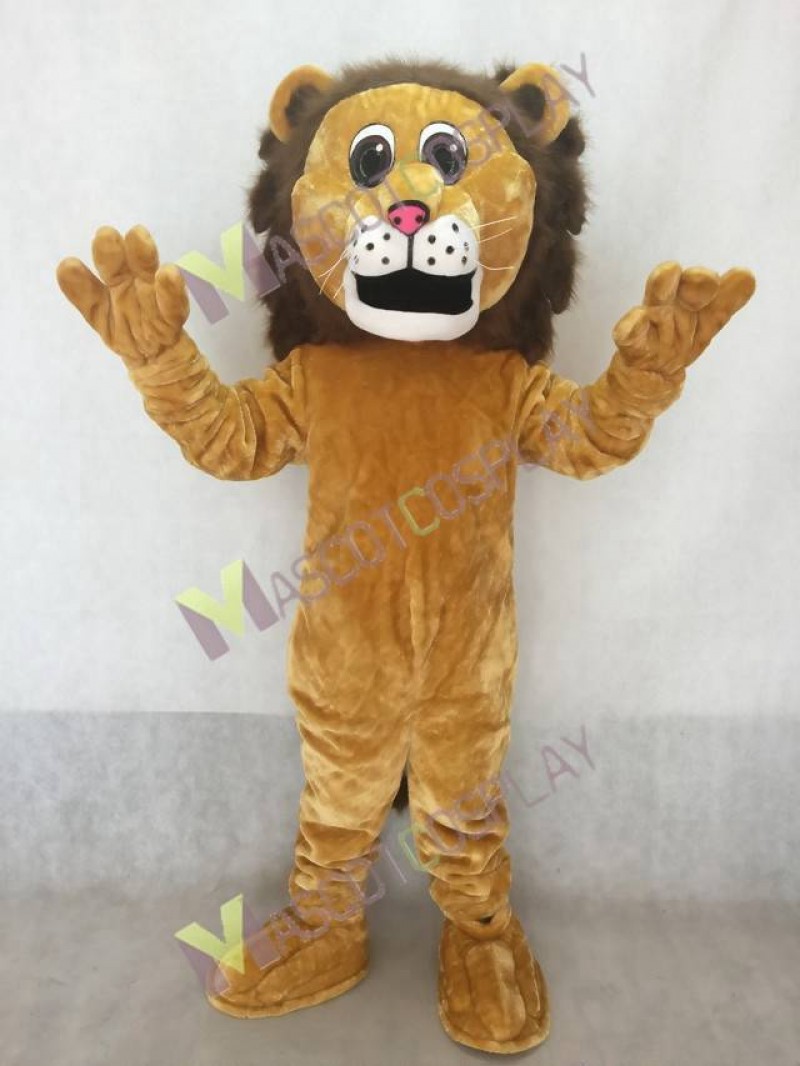 Fierce Adult Lion Mascot Costume