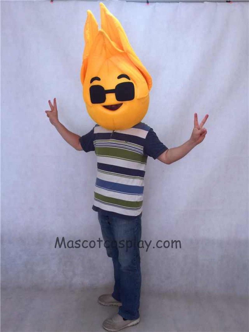 Hot Sale Adorable Realistic New Popular Professional Hancock Heat Mascot HEAD ONLY