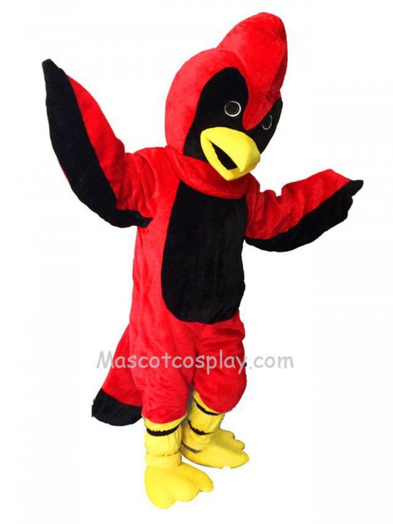 New Red Fierce Cardinal Mascot Costume