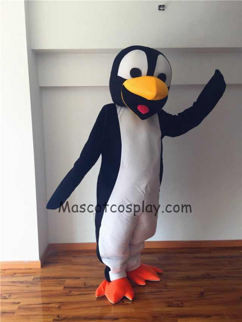 Cute Deluxe Penguin Mascot Costume