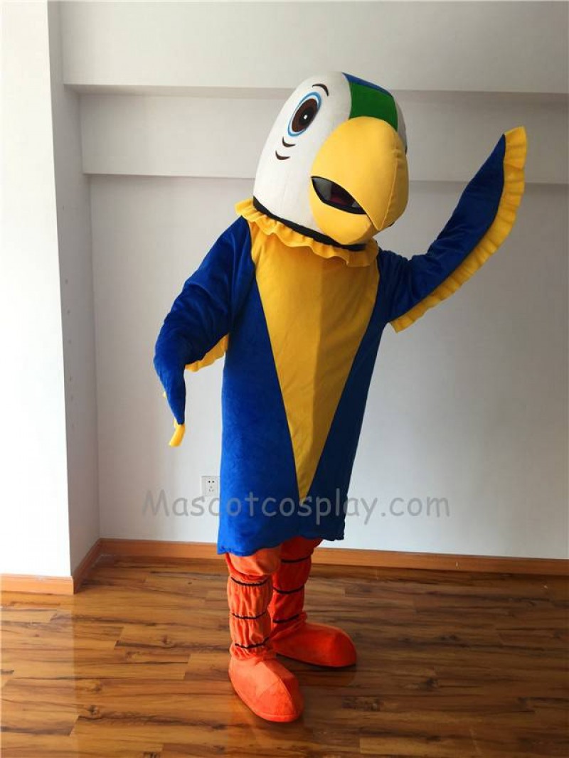 Cute Funny Parrot Adult Mascot Costume