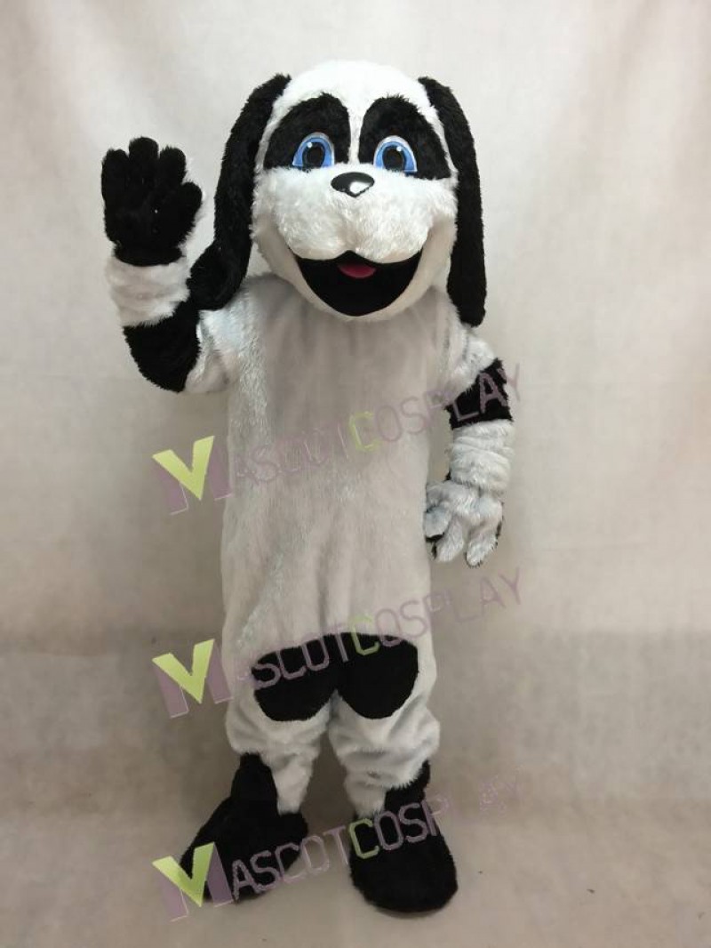 New Black Ear Sheepdog Mascot Costume