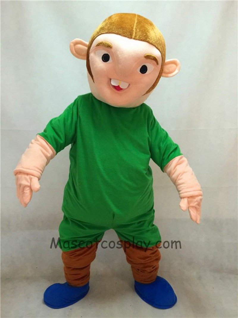 High Quality Adult Notre Dame de Paris Quasimodo Strange Man In Green Clothes Mascot Costume