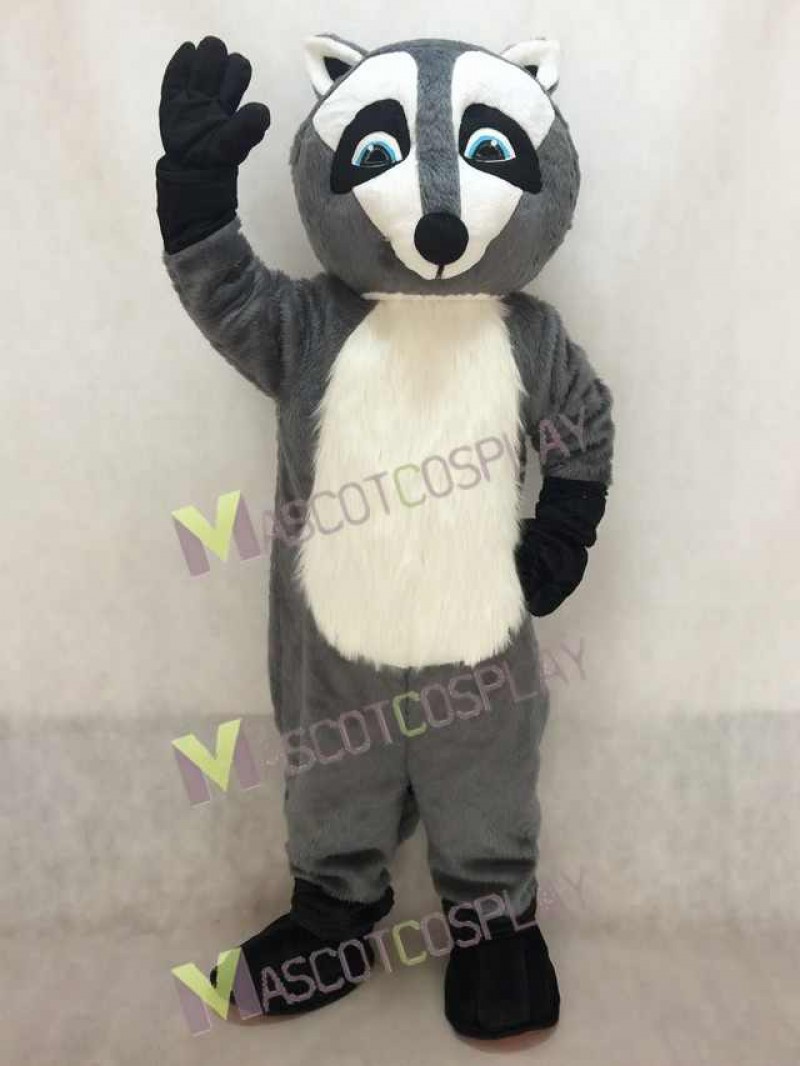 New Gray Ricky Raccoon Costume Mascot