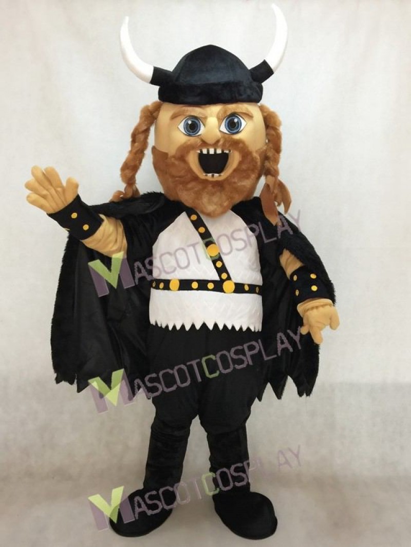 New Viking Mascot Costume with A Cloak