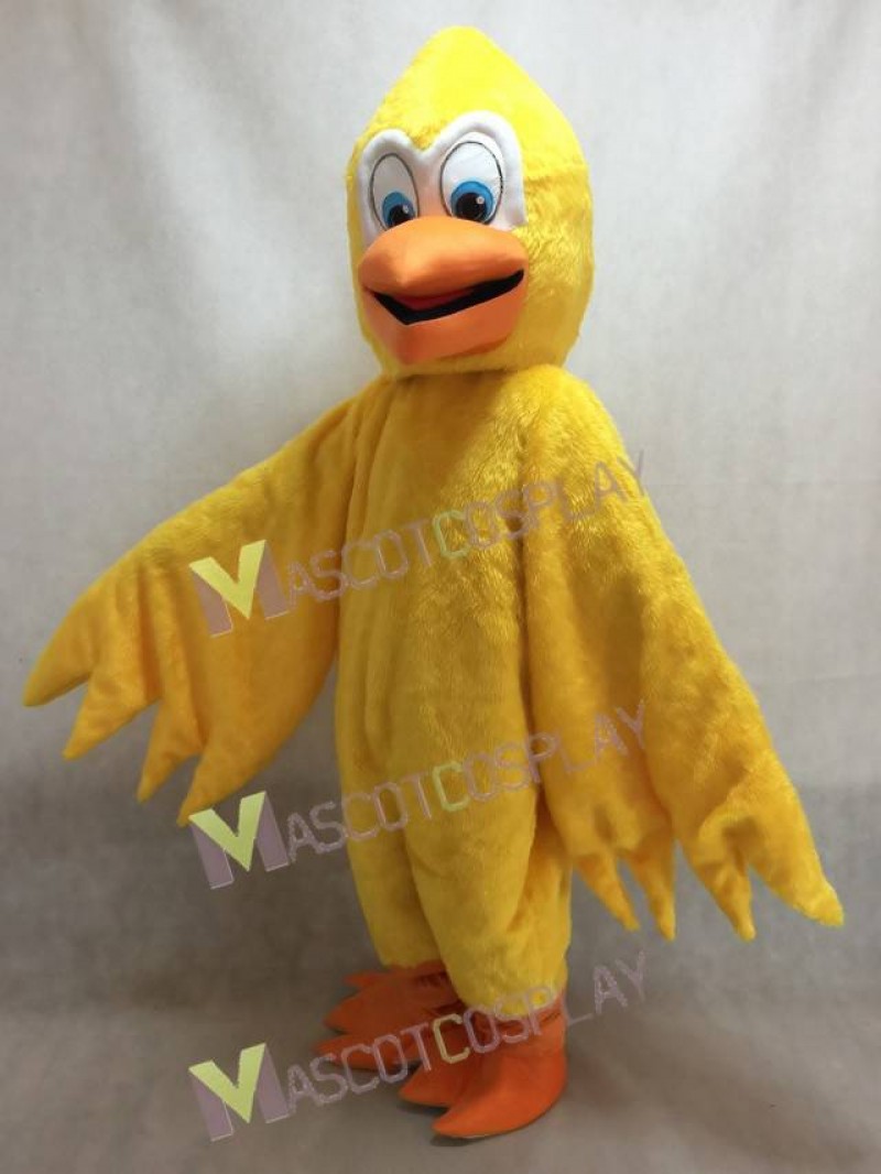 New Yellow Pelican Pete Mascot Costume