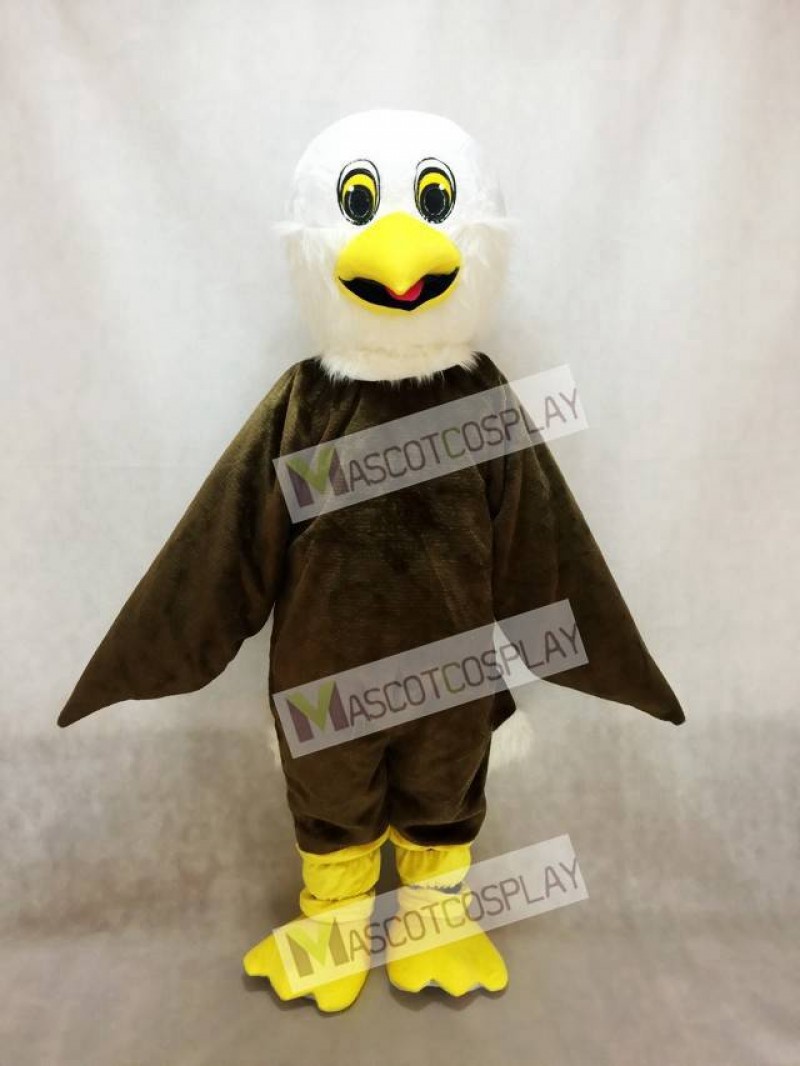 Brown Eagle Mascot Costume