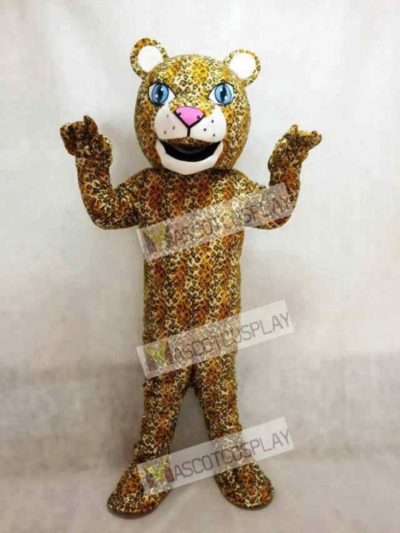 Realistic Animal Jaguar Mascot Costume