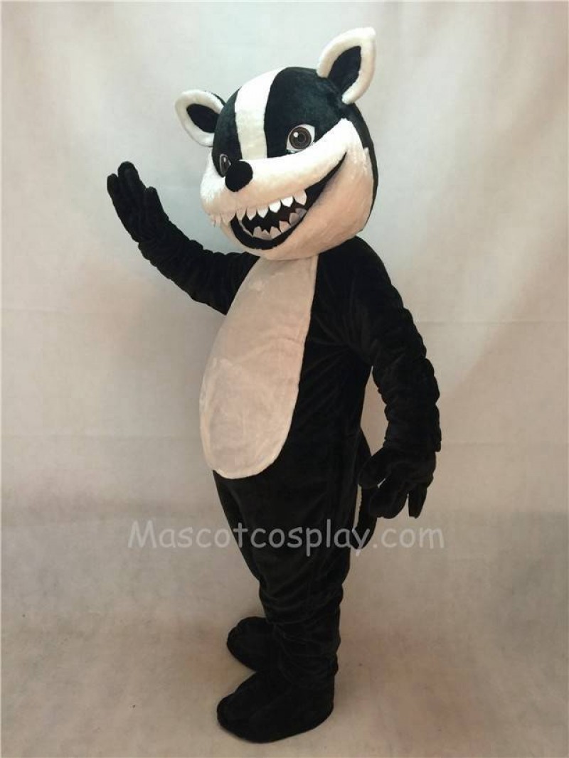 Fierce New Badger Mascot Costume