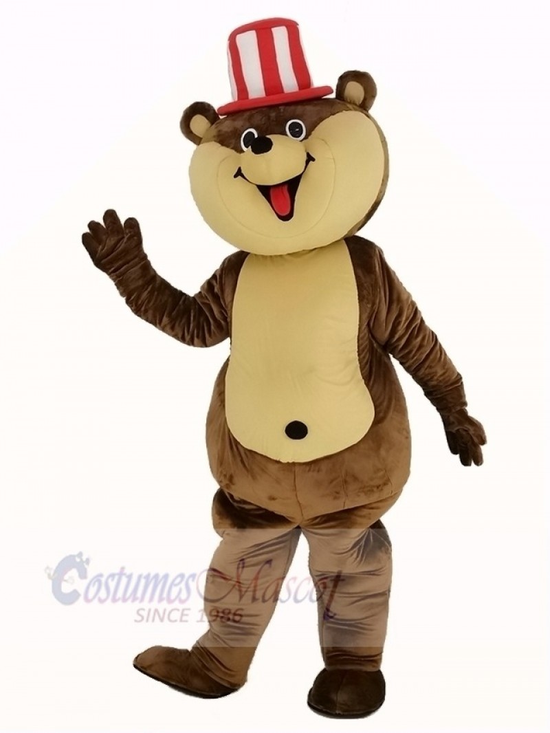 Huge Brown Teddy Bear Mascot Costume