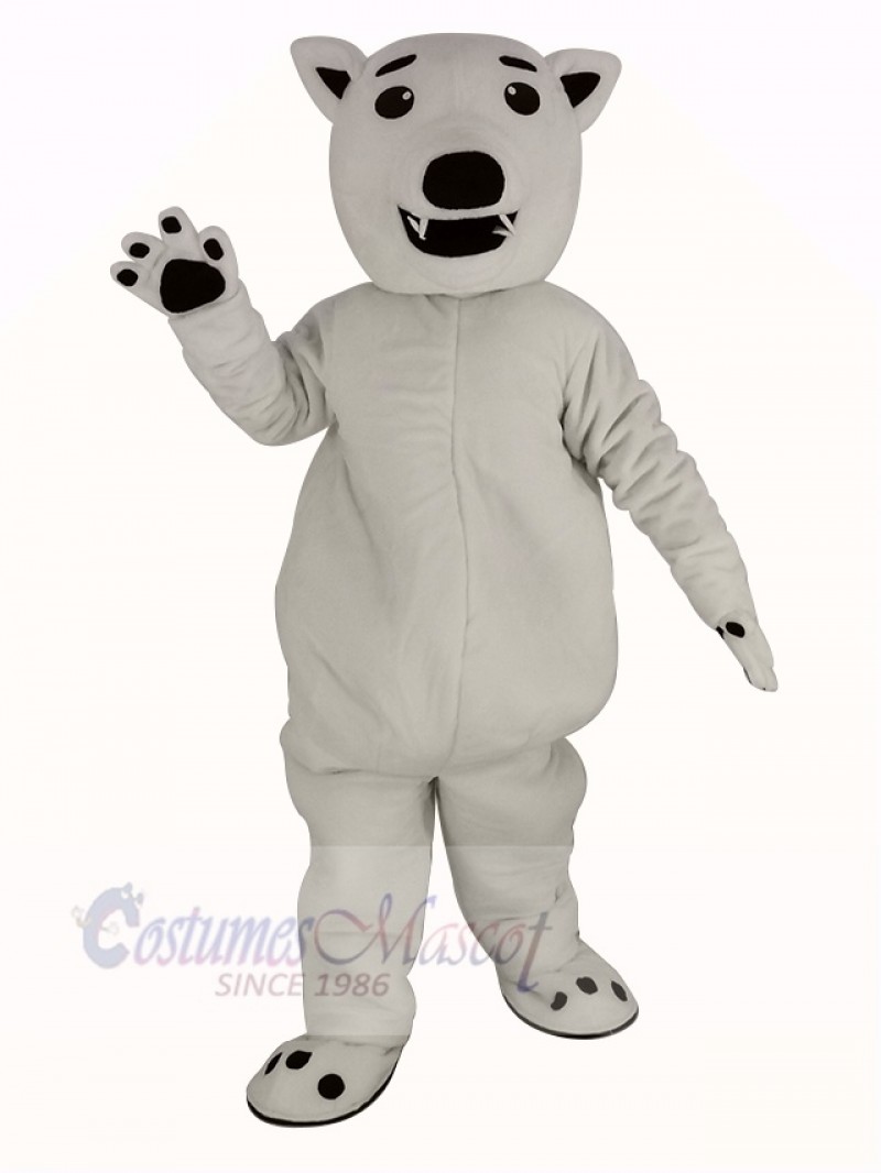 White Bear Mascot Costume