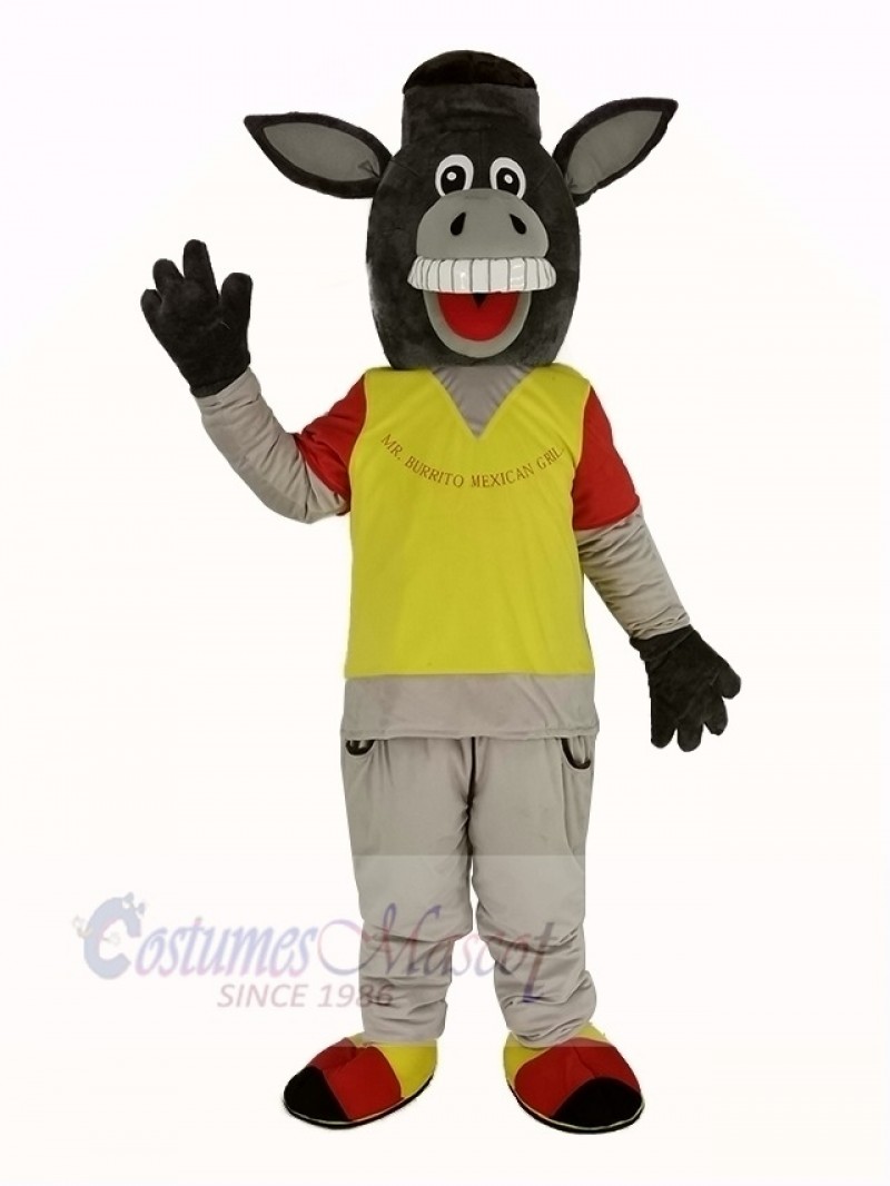 Funny Martin the Donkey Mascot Costume