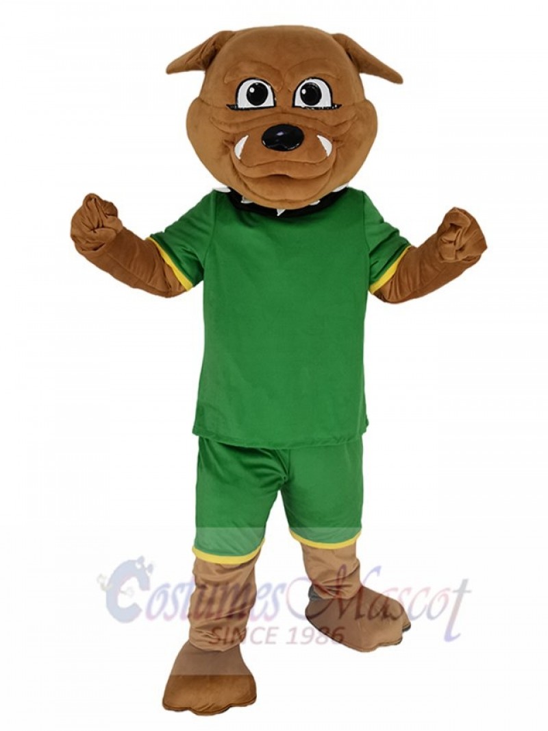 Bulldog mascot costume