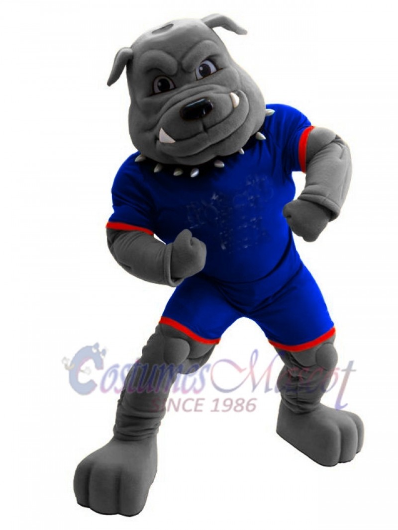 Bulldog mascot costume