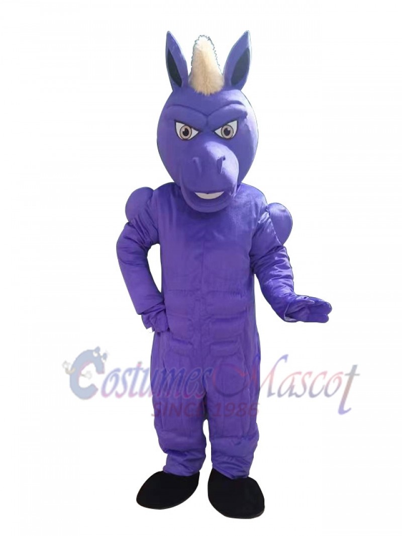 Mustang Horse mascot costume