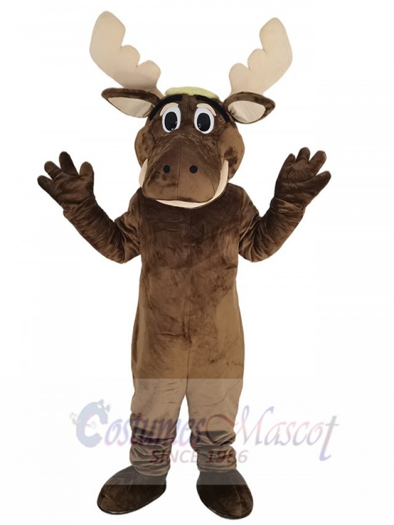 Moose mascot costume