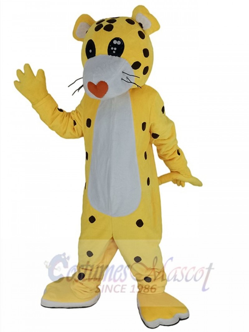 Cheetah Leopard mascot costume