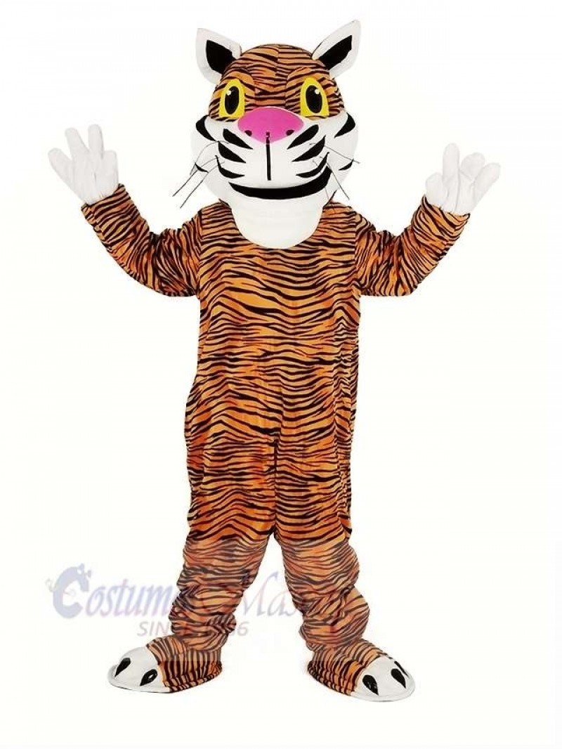Power Tiger Mascot Costume Animal