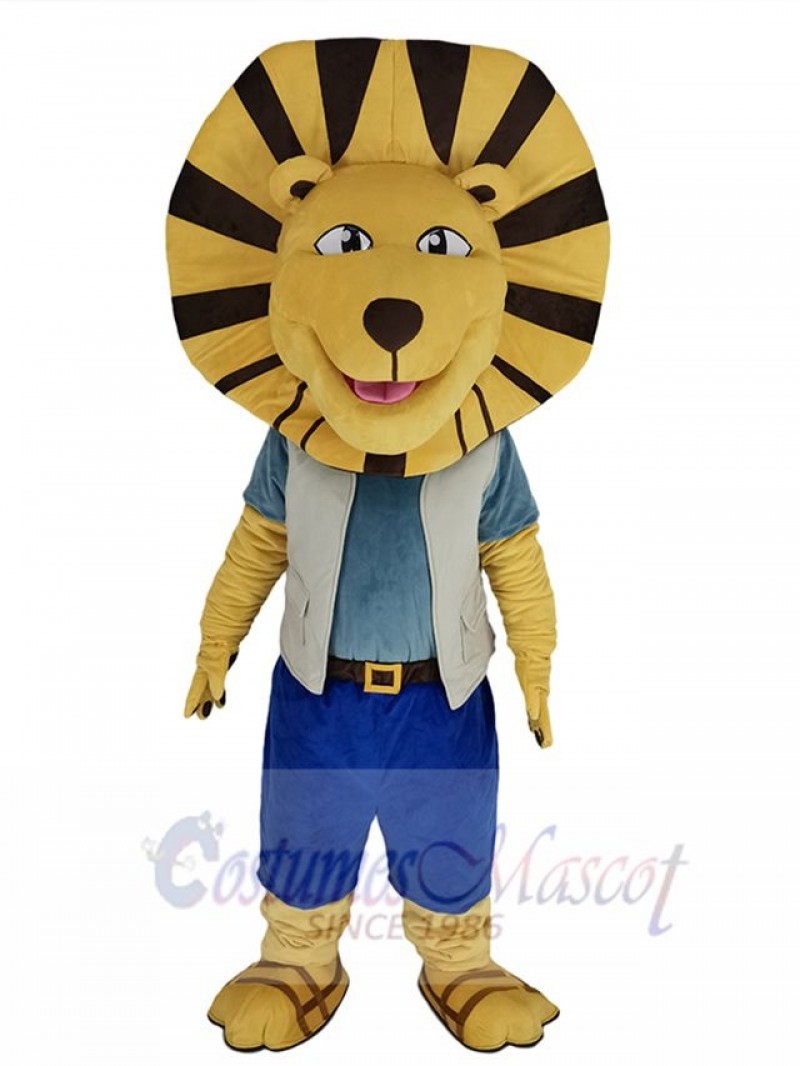 Lion mascot costume