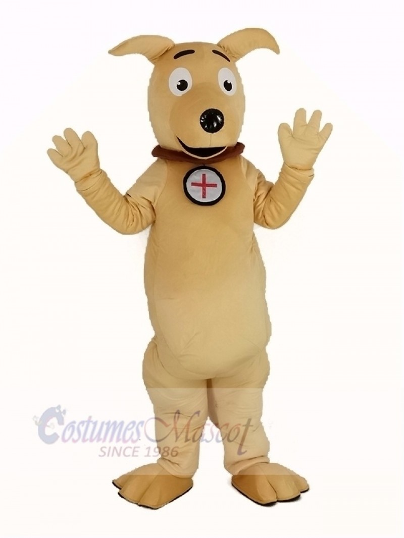 Light Brown Dog Mascot Costume