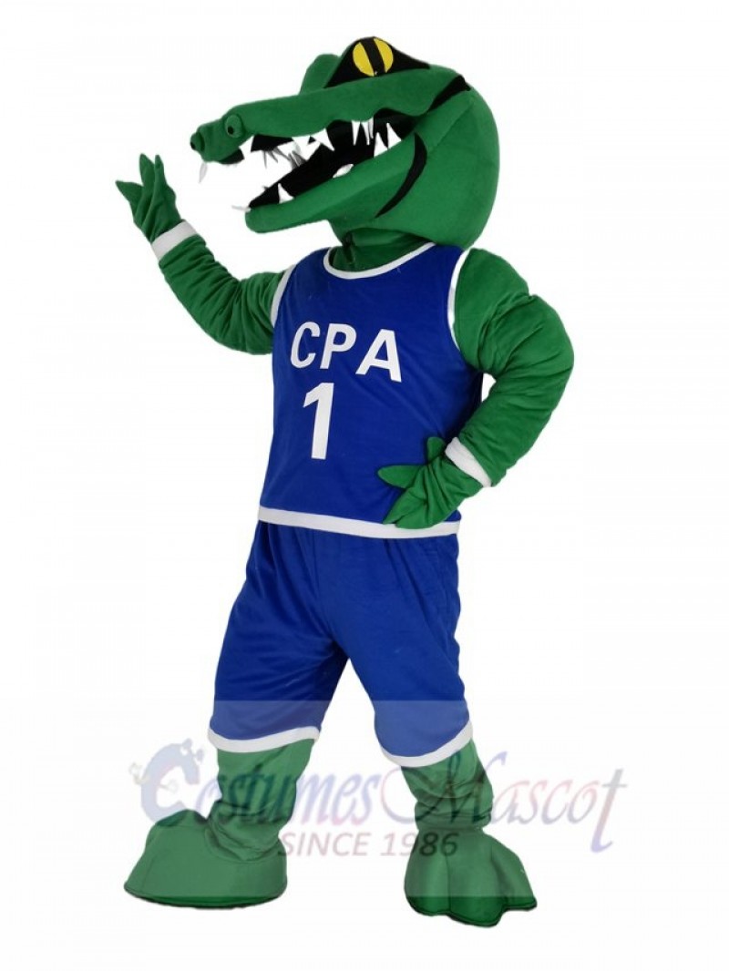 Alligator mascot costume