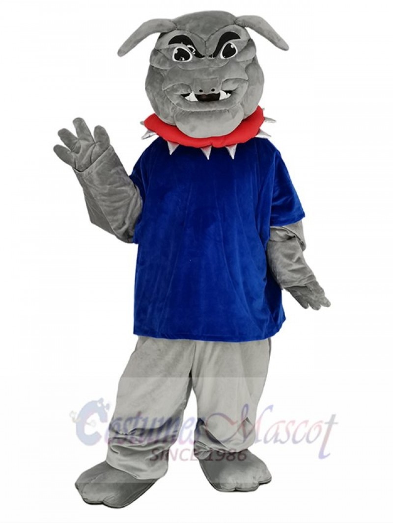 Bulldog mascot costume