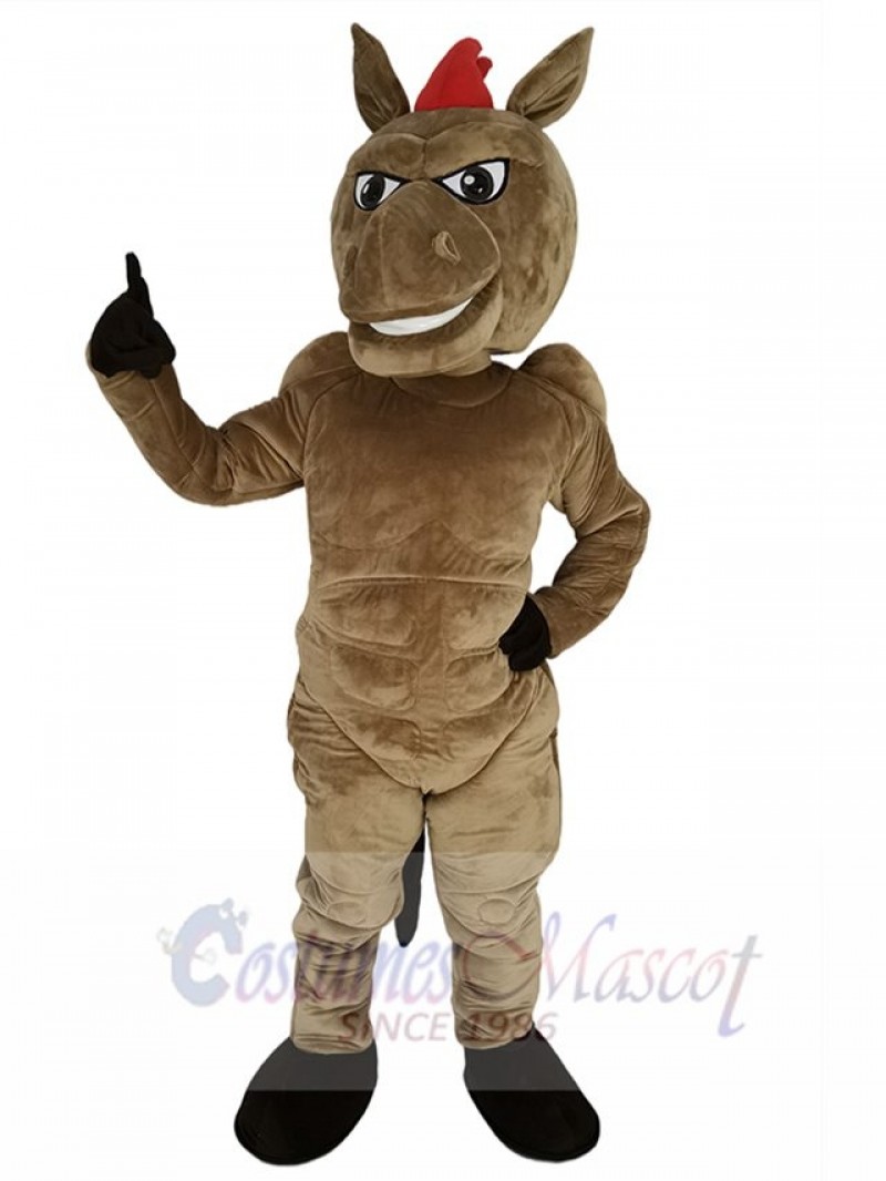 Horse mascot costume