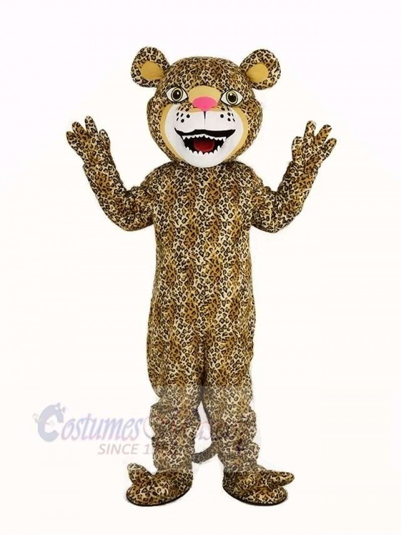 Strong Jaguar Mascot Costume Animal