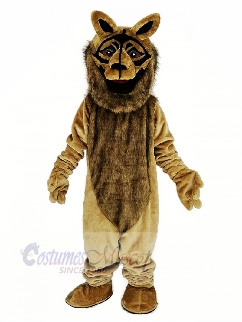 Brown German Shepherd Dog Mascot Costume