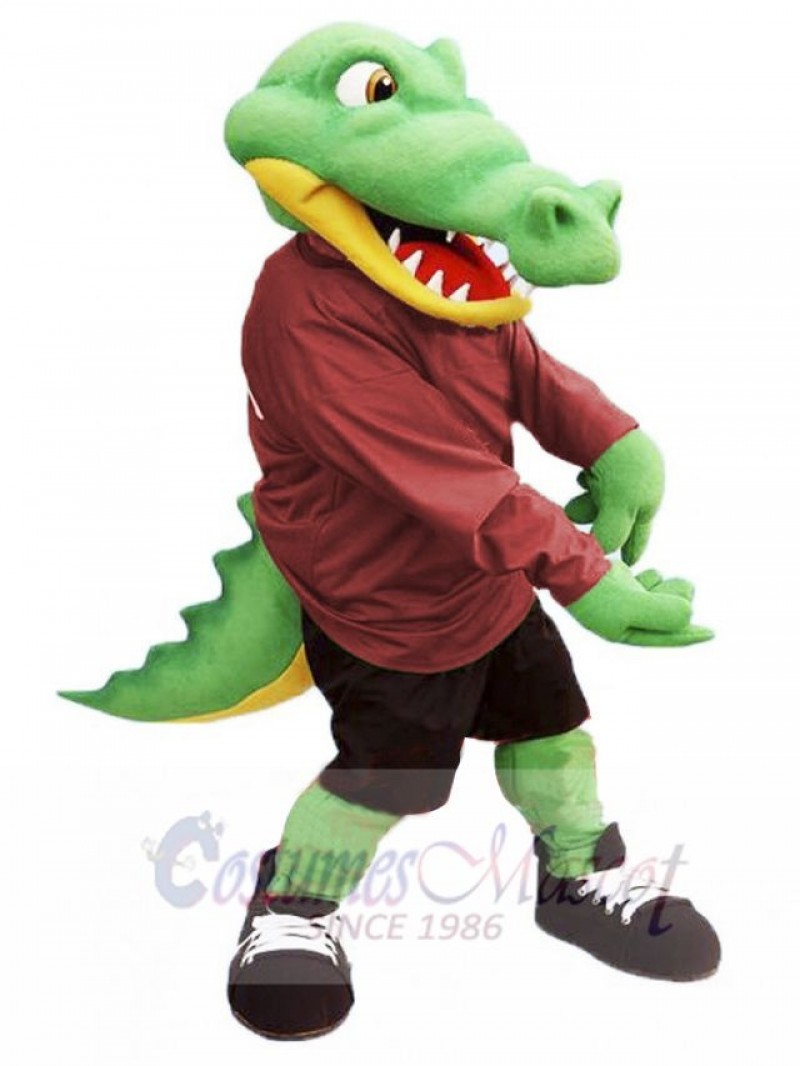 Alligator mascot costume