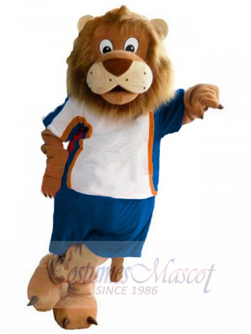 Lion mascot costume