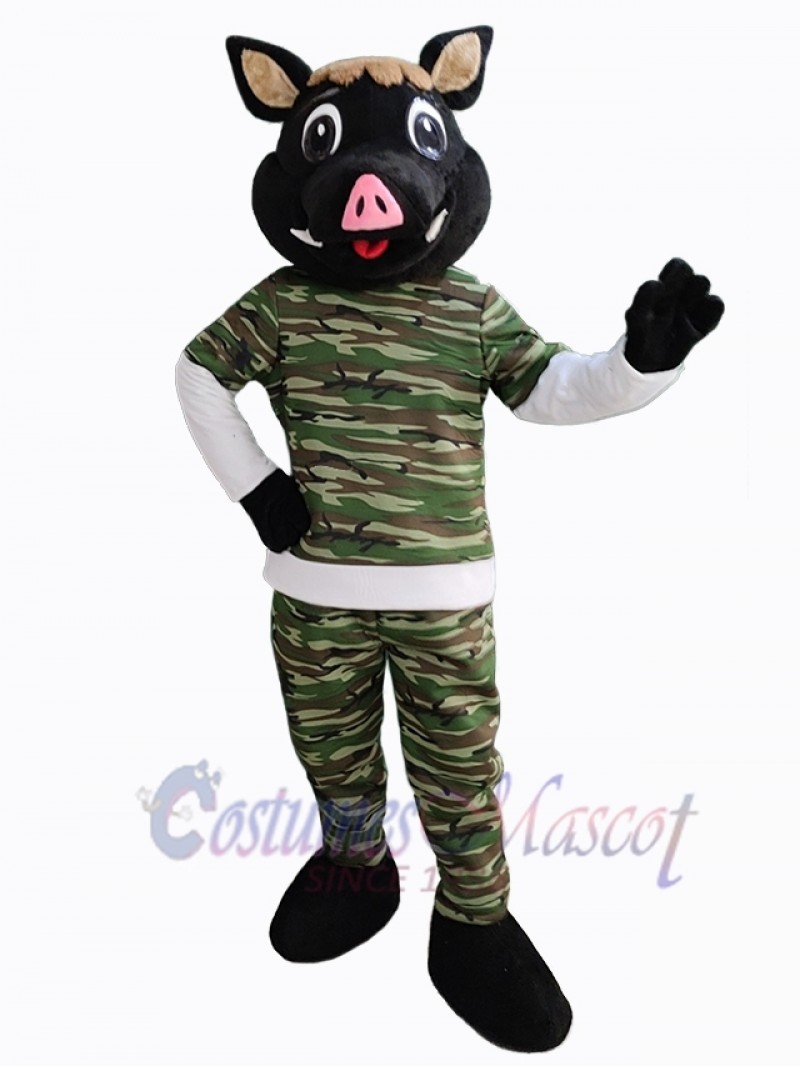 Boar mascot costume