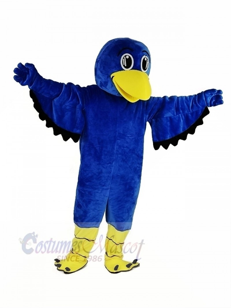 Blue Falcon Mascot Costume Animal