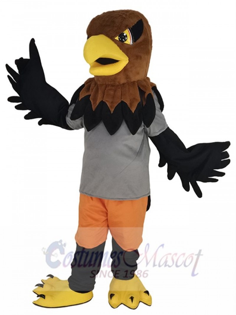 Hawk mascot costume