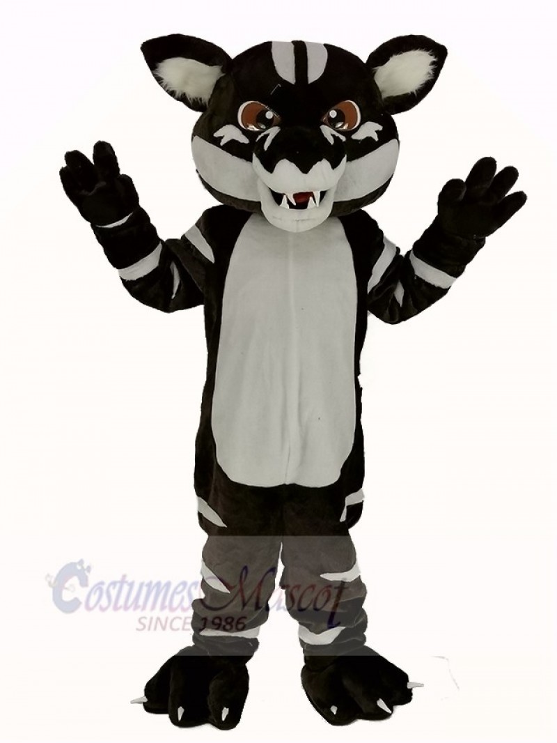 Brown Wildcat Mascot Costume Animal