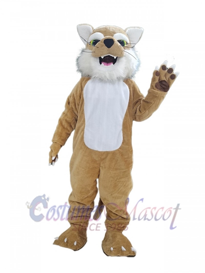 Bobcat mascot costume