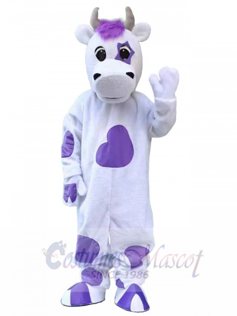 Cow mascot costume