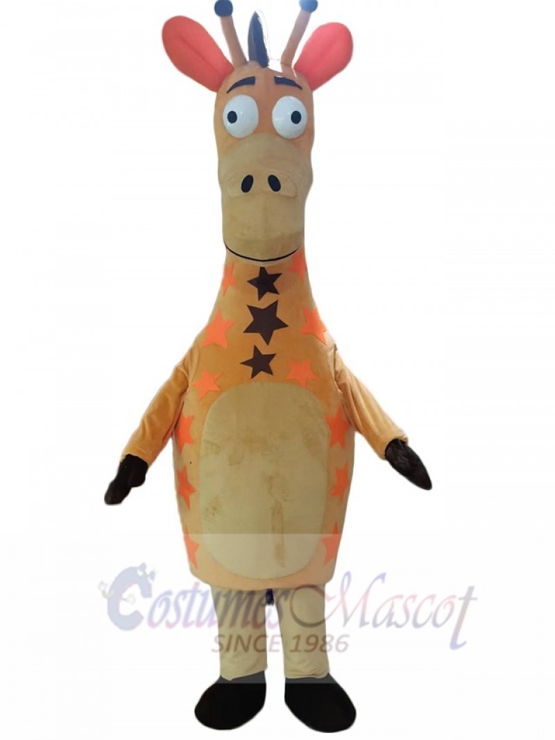 Giraffe mascot costume