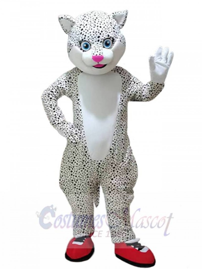 Leopard mascot costume