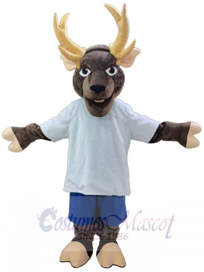 Deer mascot costume