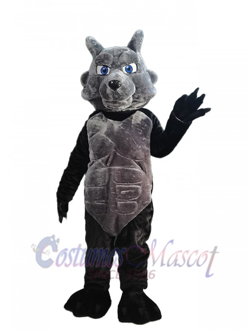 Wolf mascot costume