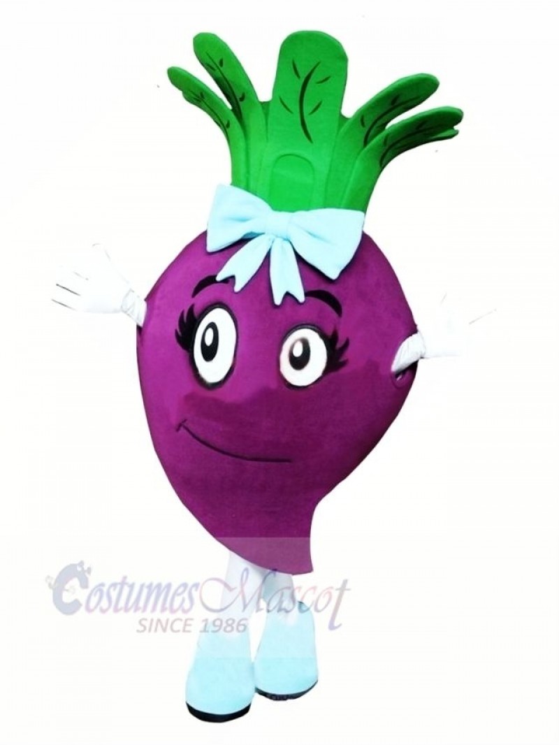 Beet Vegetable Mascot Costume Cartoon	