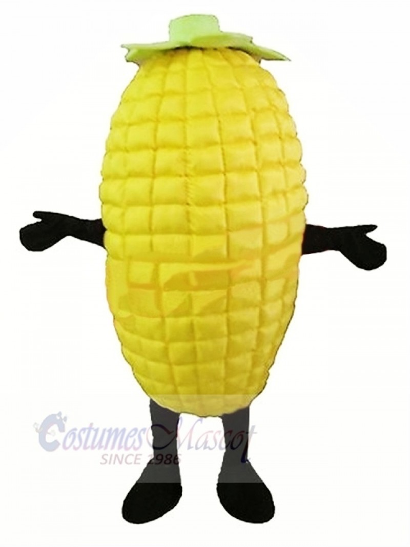 High Quality Yellow Corncob Mascot Costume Cartoon