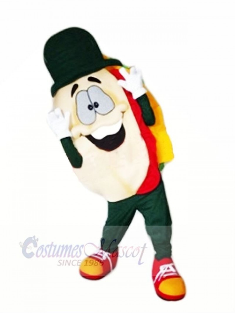 Yummy Pita Mascot Costume Cartoon