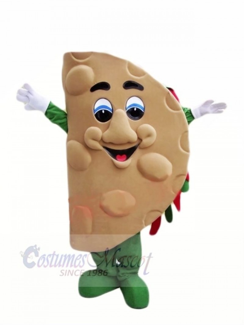 Cute Taco Mascot Costume Cartoon