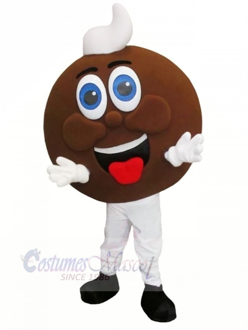 Whoopie Pie Mascot Costume Cartoon