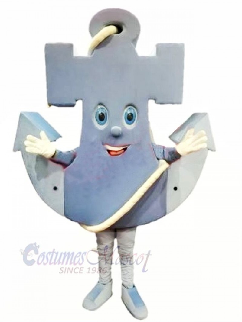 Funny Anchor Mascot Costume Cartoon	